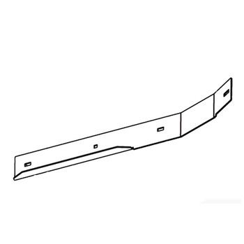 Hustler OEM 123961-1 - LEFT SIDE ADJUSTER BAFFLE 60 IN DECK VX4 - Hustler Original Part