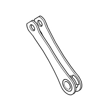 Hustler OEM 123588 - LIFT ARM - Hustler Original Part