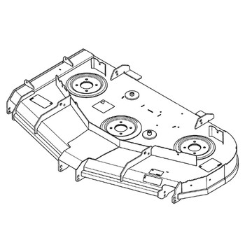 Hustler OEM 554032 - SERVICE DECK 60 IN - Hustler Original Part