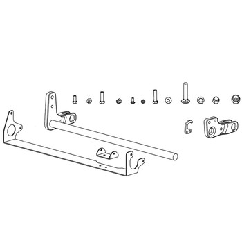 Hustler OEM 125102 - SERVICE FRONT DECK LIFT TUBE KIT - Hustler Original Part