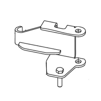 Hustler OEM 126346-4 - LEFT HAND BELLCRANK W/A - Hustler Original Part