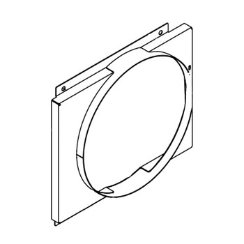 Hustler OEM 126937-1 - RADIATOR SHROUD W/A - Hustler Original Part