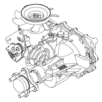 Hustler OEM 607089 - ZT3100 24.74:1 TRANS - Image 1