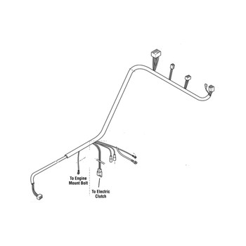 Briggs and Stratton OEM 5404464 WIRE HARNESS MAIN HYD/PAC - Briggs and Stratton Original Part ** SUPERSEDED TO 5404464YP **