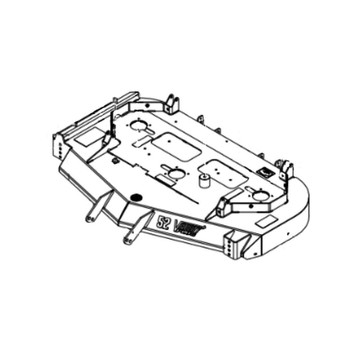 Scag OEM 463356 - CUTTER DECK W/ DECALS SMVR-48V - Scag Original Part - Image 1