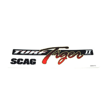 Scag OEM 486570 - DECAL STTII LOGO - INSTR PANEL - Scag Original Part - Image 1