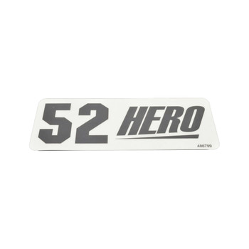 Scag OEM 486799 - DECAL 52 HERO - Scag Original Part - Image 1