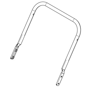 Echo OEM YH466000160 HANDLE BAR, LOWER TRIMMER Echo Original Part