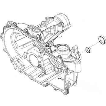 Hydro Gear OEM 73091 Kit Housing Main Left Hand Hydro Gear Original Part