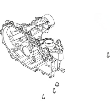 Hydro Gear OEM 73253 Kit Main Housing Left Hand Hydro Gear Original Part