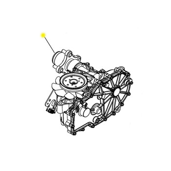 Hydro Gear OEM ZU-GMEF-SLKB-1SXX - Transaxle Hydrostatic Zt-3400 - Hydro Gear Original Part