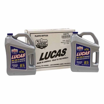 Stens OEM 051603 Lucas Oil Magnum High TBN Motor Oil SAE 15W40 Four 1 gallon bottles Stens Original Part