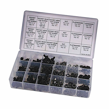 Stens OEM 415257 Stens Metric Socket Cap Screw Asmt. 360 Piece Kit Stens Original Part