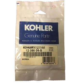 Kohler OEM 12 086 04-S - SCREW - Kohler Original Part - Image 1