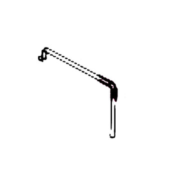 Kohler OEM 17 079 24-S - LINKAGE; IDLE SOLENOID - Kohler Original Part