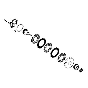 Kohler OEM 17 239 01-S - CLUTCH ASSEMBLY - Kohler Original Part