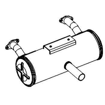 Kohler OEM 24 068 16-S - MUFFLER - Kohler Original Part