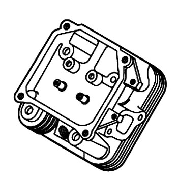Kohler OEM 24 318 78-S - HEAD ASSEMBLY; #2 CYLINDER - Kohler Original Part