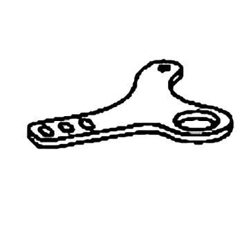 Kohler OEM 28 090 06-S - LEVER; GOVERNOR SPRING PIVOT - Kohler Original Part