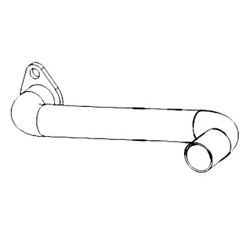 Kohler OEM 32 164 02-S - MANIFOLD; EXHAUST #2 SIDE - Kohler Original Part