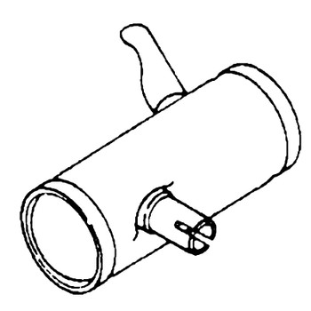 Kohler OEM 45 068 10-S - MUFFLER - Kohler Original Part