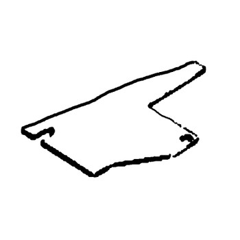 Kohler OEM 52 063 39-S - BAFFLE; FUEL PUMP - Kohler Original Part