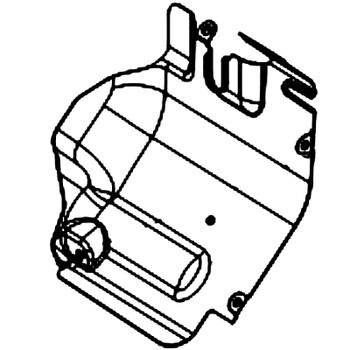 Kohler OEM 62 063 03-S - BAFFLE; CYLINDER BARREL #1 SIDE - Kohler Original Part