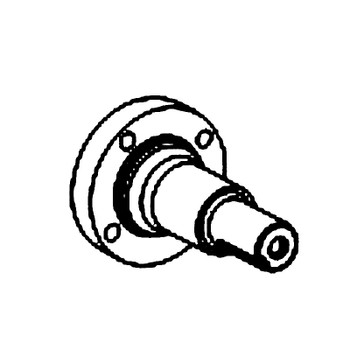 Kohler OEM 62 144 09-S - SHAFT; FRONT DRIVE - Kohler Original Part