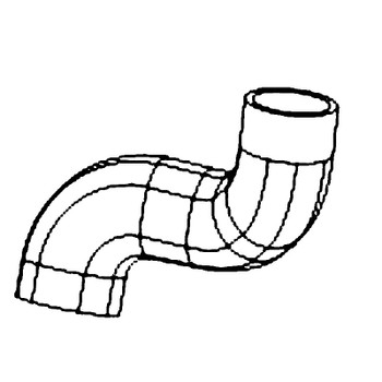 Kohler OEM 62 326 35-S - HOSE AIR CLEANER - Kohler Original Part - Image 1