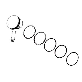 Kohler OEM 62 874 19-S - KIT; PISTON (0.50 OS) - Kohler Original Part