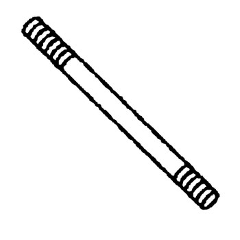 Kohler OEM 63 072 08-S - STUD; CARBURETOR - Kohler Original Part Kohler OEM 63 072 08-S - STUD; CARBURETOR - Kohler Original Part