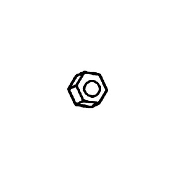 Kohler OEM 63 100 16-S - NUT; EXHAUST - Kohler Original Part