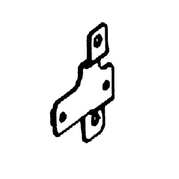 Kohler OEM 17 126 207-S - BRACKET; RECTIFIER ASSEMBLY - Kohler Original Part