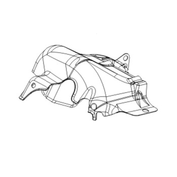 Kohler OEM 17 314 139-S - SHIELD; UPPER HEAT - Kohler Original Part