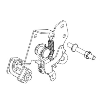 Kohler OEM 14 536 22-S - CONTROL ASSEMBLY; REMOTE VARIABLE - Kohler Original Part