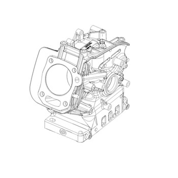 Kohler OEM 17 561 54-S - CRANKCASE - Kohler Original Part