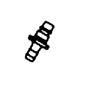 Kohler OEM 25 294 10-S - KIT; 1/4 FITTING (STRAIGHT) - Kohler Original Part