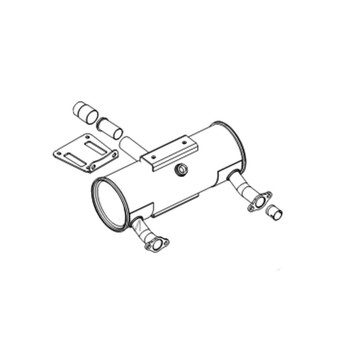 Kohler OEM 24 068 167-S - MUFFLER ASSEMBLY - Kohler Original Part