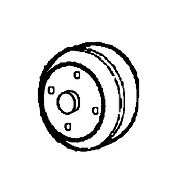 Kohler OEM ED0038100930-S - INTERMEDIATE FAN FLANGE - Kohler Original Part