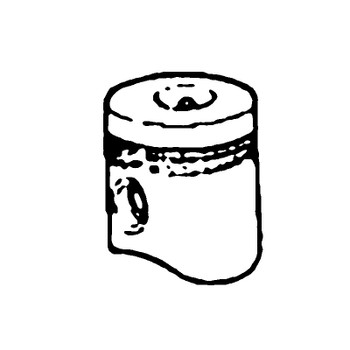 Kohler OEM ED0065001440-S - PISTON +0.5 - Kohler Original Part