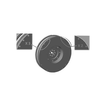 Kohler OEM ED0098817990-S - ASSEMBLY FLYWHEEL-FRONTAL PTO - Kohler Original Part
