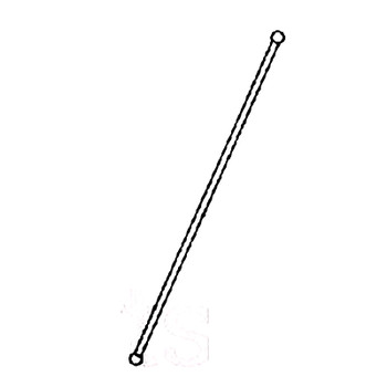 Kohler OEM 33 411 02-S - ROD; VALVE PUSH - Kohler Original Part