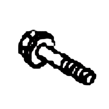Kohler OEM 25 086 501-S - SCREW - BOLT FLANGE - Kohler Original Part