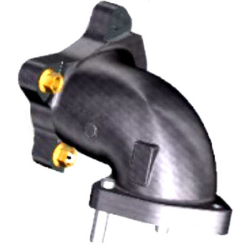 Kohler OEM ED0038400460-S - MACHINED 90EXHAUST FLANGE KOHLER DIRECT INJECTION - Kohler Original Part