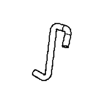 Honda OEM 15721-Z43-B30 - TUBE BREATHER -  Honda Original Part