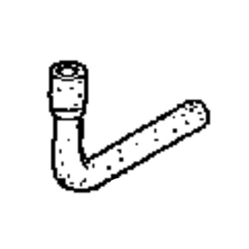 Honda OEM 16881-ZY6-A00 - TUBE D FUEL -  Honda Original Part
