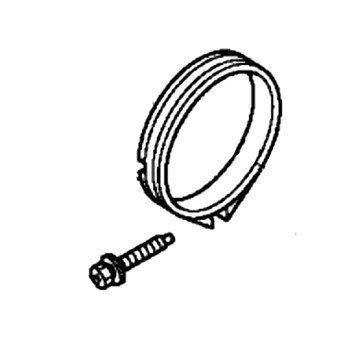 Honda OEM 17315-ZY9-M01 - BAND AIR FLOW -  Honda Original Part