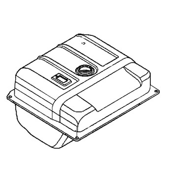 Honda OEM 17510-Z26-C30ZA - TANK FUEL R280 -  Honda Original Part