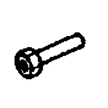 Honda OEM 17864-ZV1-810 - NUT B -  Honda Original Part