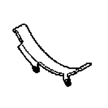 Honda OEM 22444-V45-A00 - STOPPER AUGER BELT -  Honda Original Part